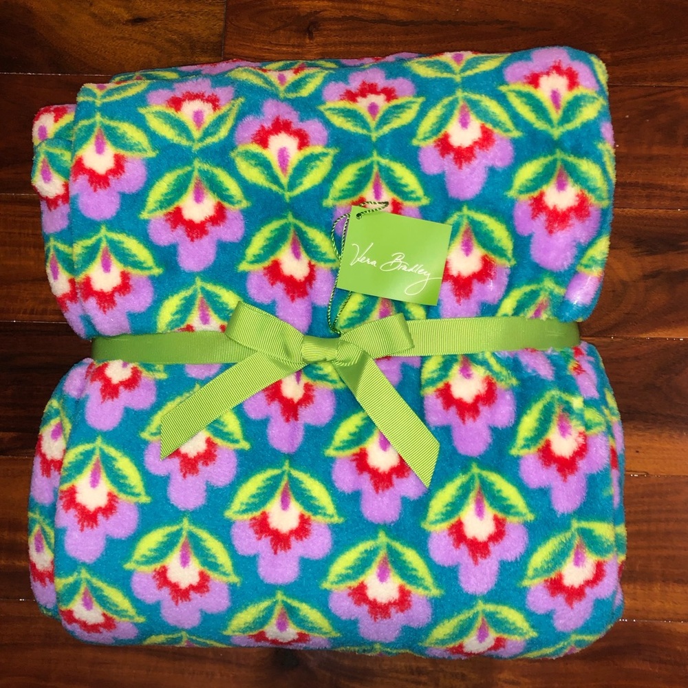 Vera Bradley throw blanket